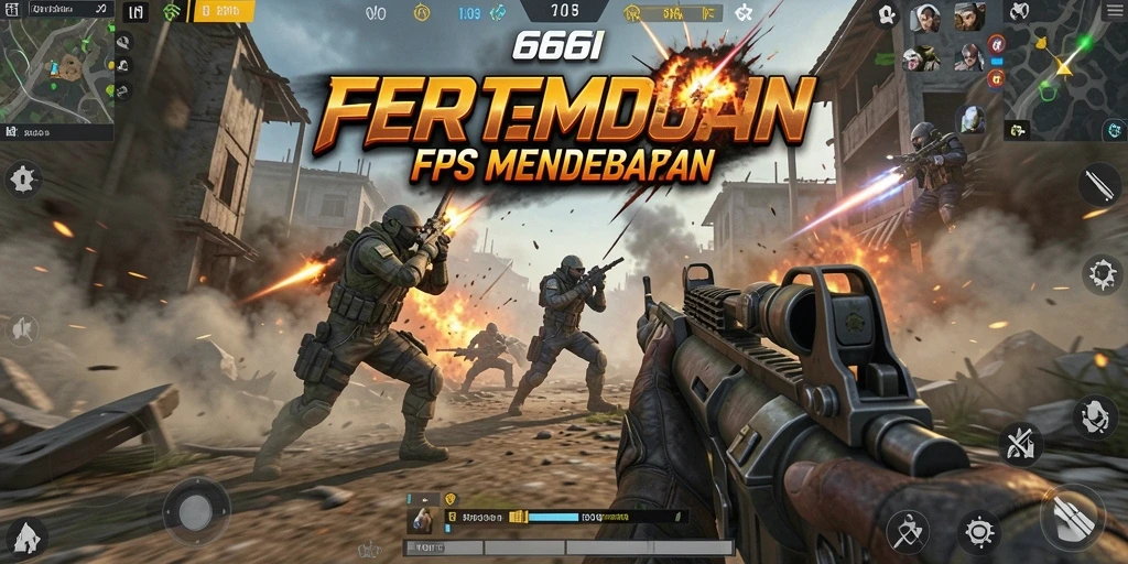Tampilan gameplay seru dan menegangkan dari 666I.