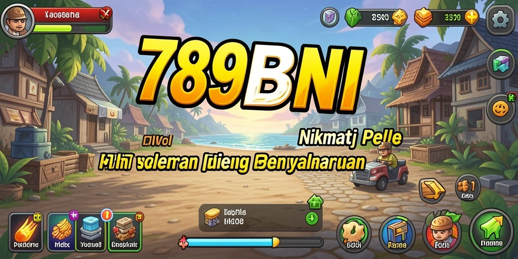 Tampilan gameplay 789BNI menampilkan aksi santai dan strategis.