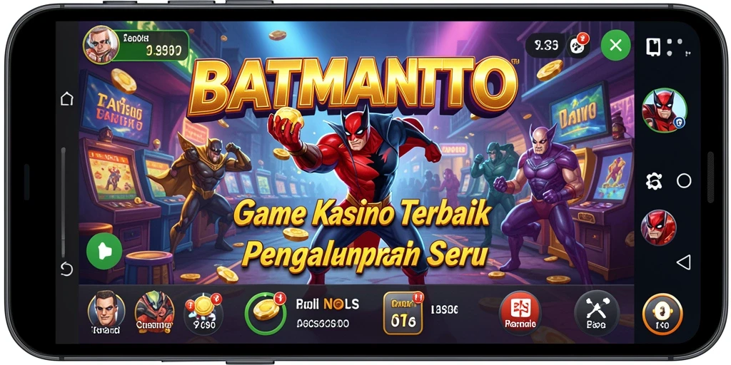 Tampilan gameplay Kasino yang menarik dan interaktif.