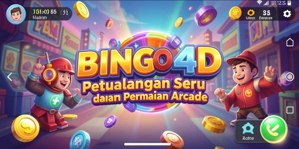 Tampilan gameplay seru dari BINGO4D dalam aksi.