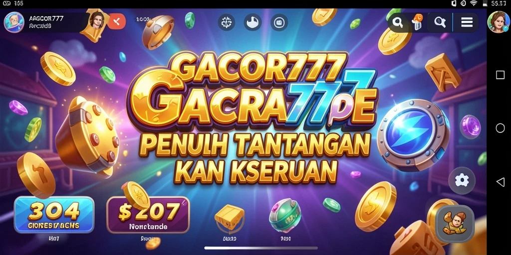 Tangkapan layar GACOR777 yang menunjukkan gameplay seru dan penuh aksi.