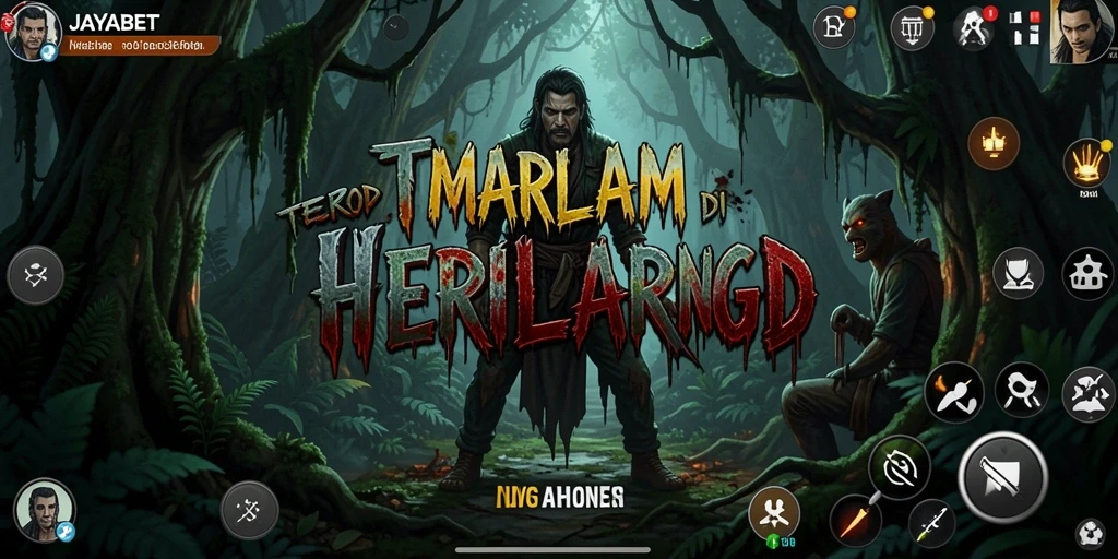 Gameplay JAYABET yang menyeramkan dengan suasana mencekam.
