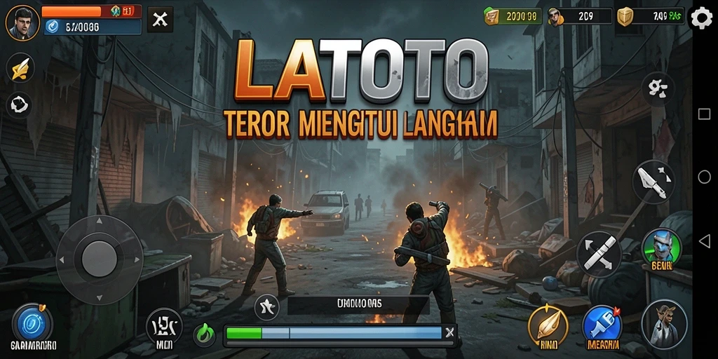 Tangkapan layar menakutkan dari gameplay LATOTO yang penuh ketegangan.