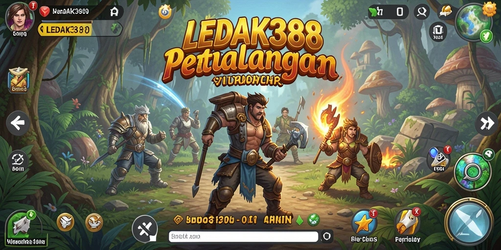 Tampilan gameplay <strong>LEDAK388</strong> yang menawan dan interaktif.