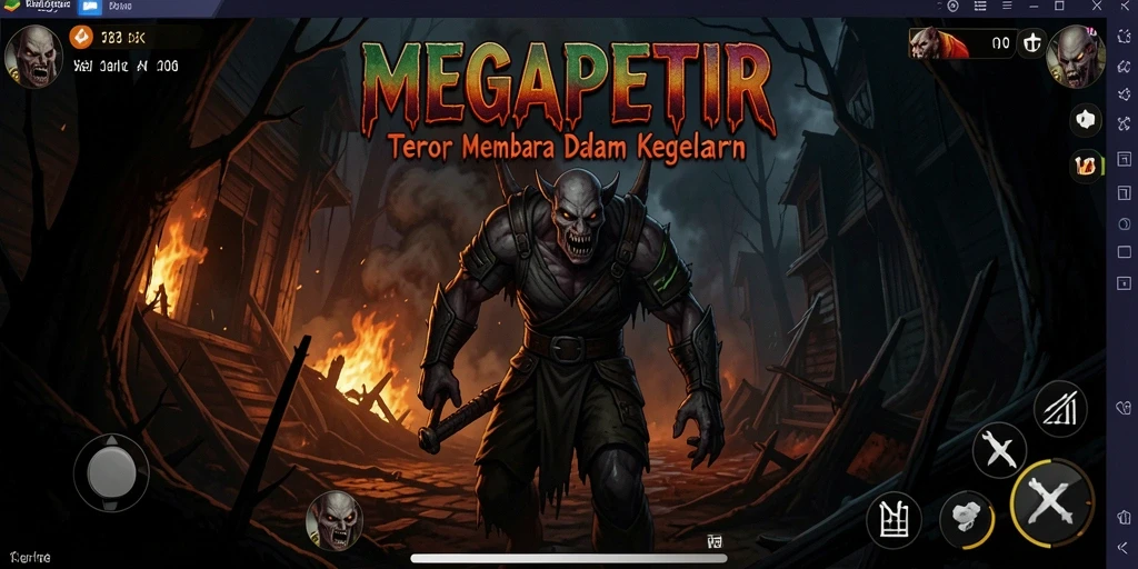 Menjelajahi dunia kelam dalam MEGAPETIR yang menegangkan.
