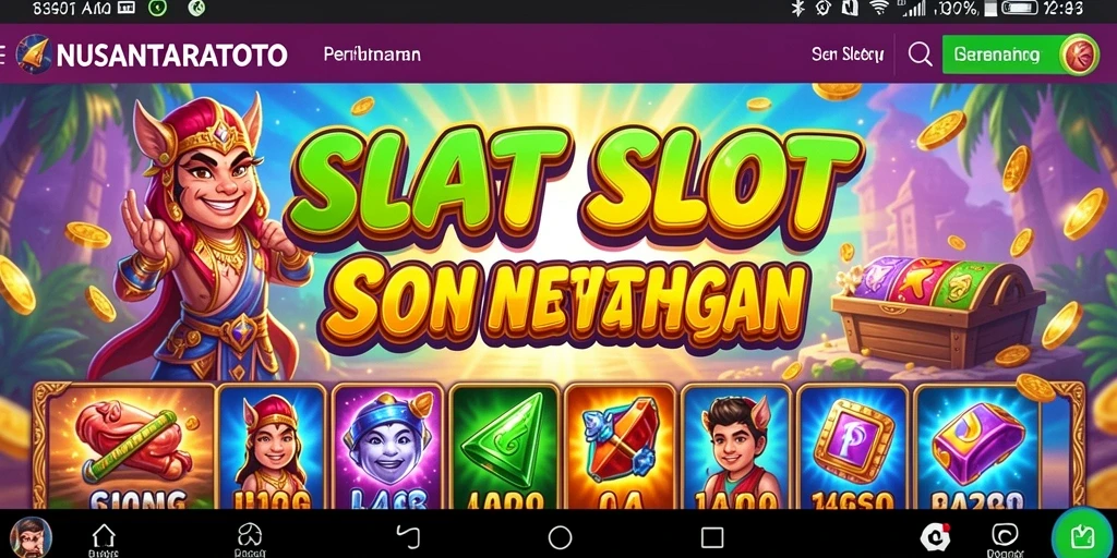 Menampilkan gameplay seru di NUSANTARATOTO dengan grafis yang menawan.