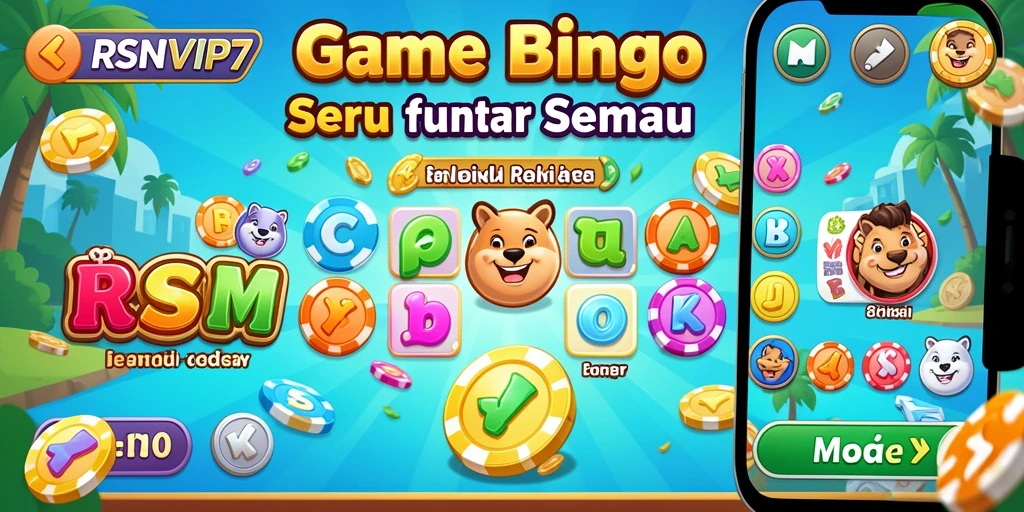 Tampilan gameplay seru di RSNVIP7 permainan Bingo.