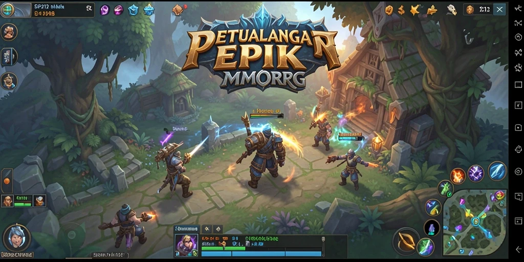 Tampilan grafis menakjubkan dari gameplay SP212 yang mengesankan.