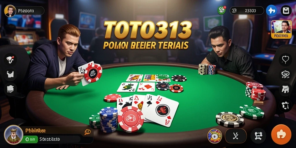 Tampilan poker yang mendebarkan dan menarik di TOTO313